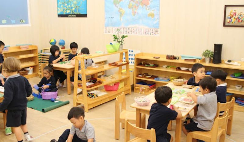 Môi trường học tập trong mô hình Montessori 